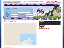 Tablet Screenshot of madison.nomoredorms.com